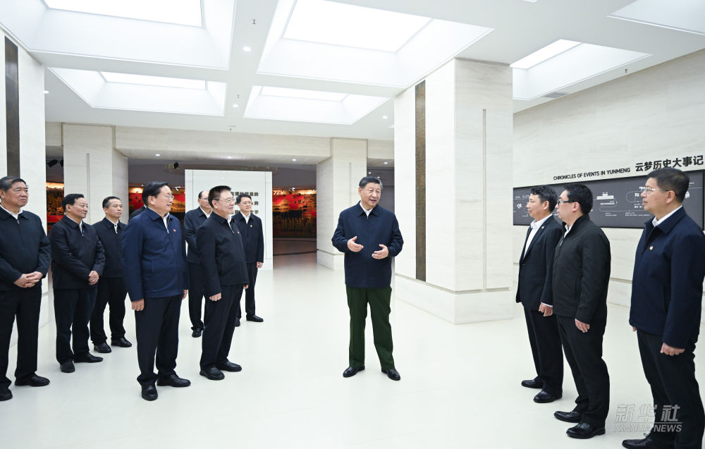 Xi Adakan Tinjauan di Hubei